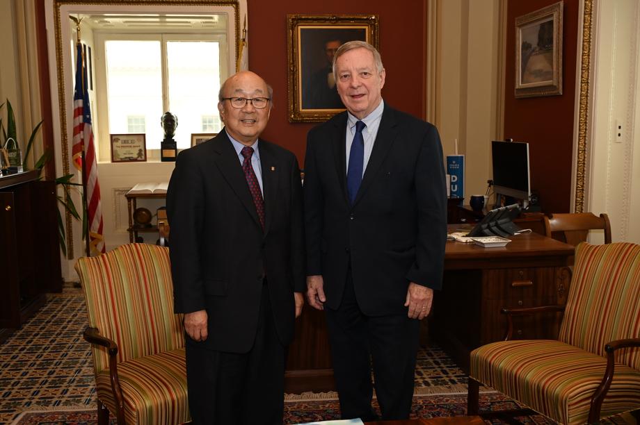 DURBIN STATEMENT FOLLOWING THE JOINT SESSION OF CONGRESS WITH JAPANESE PRIME MINISTER FUMIO KISHIDA
